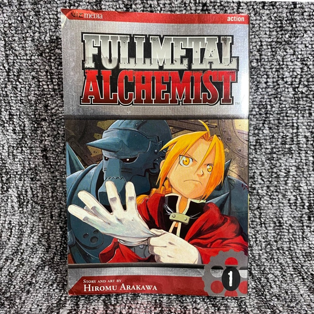 Viz Media Fullmetal Alchemist Vol 1 Manga Teen English Hiromu Arakawa Action